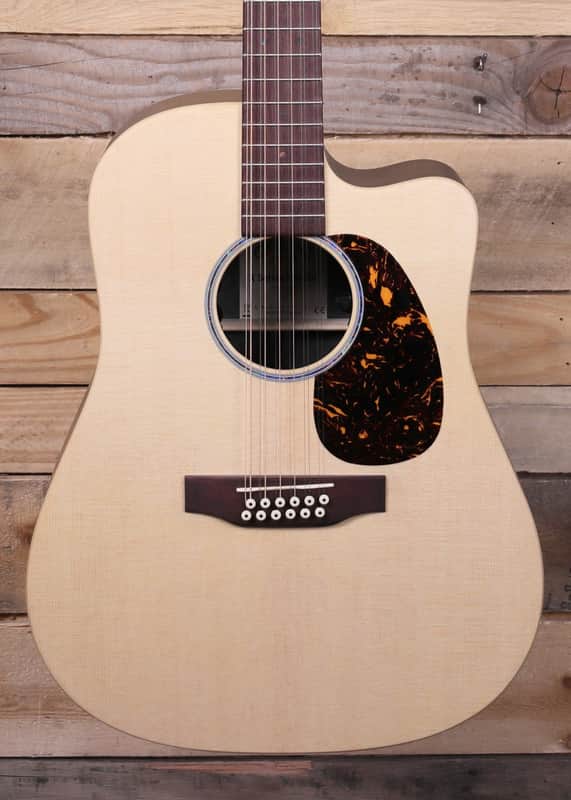 Martin DC-X2E Brazilian 12-String Acoustic/Electric Guitar Natural w/ Gigbag image 1