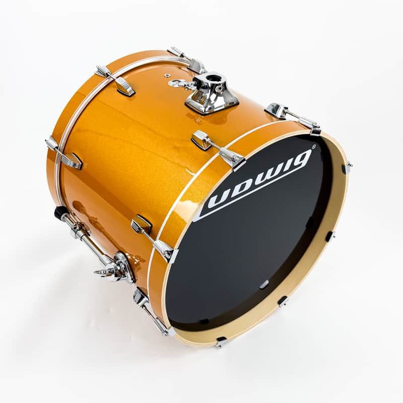 Ludwig Element Evolution 16x20" Bass Drum 2020 - Present - Gold Sparkle image 1
