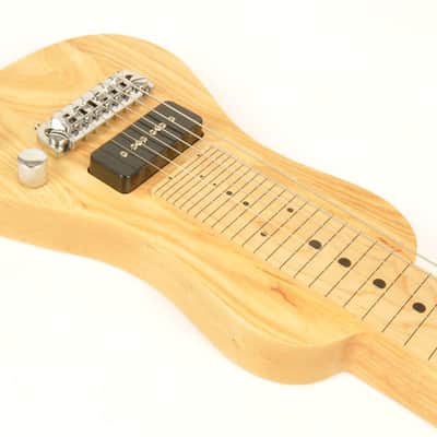 SX Lap 2 Ash NAT Electric Lap Steel Guitar w/Bag & Stand image 7