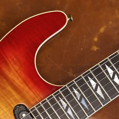 1986 Gibson US-1 Super Strat Electric Guitar Flamed Sunburst + OHSC image 3