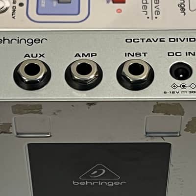 Behringer Octave Divider 2022 - Present - Silver image 4