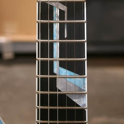 Whalehazard Andromeda Elite 2018 Walnut Burst/Sonic Blue image 6