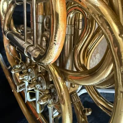 C. G. Conn 6D Double French horn. Made in USA image 13