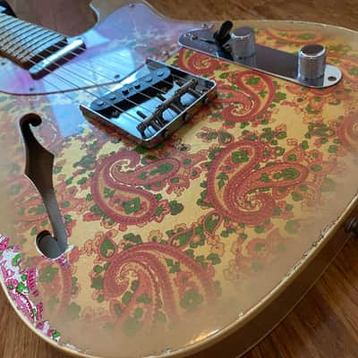 Fender Dale Wilson Custom Shop Thinline Telecaster Paisley Heavy Relic Masterbuilt CS image 5