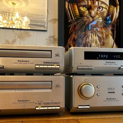 Technics SE-HD350 Stack - Amplifier, CD Player, Cassette Deck, Tuner - SERVICED image 19