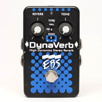 EBS DynaVerb High Dynamics Stereo Reverb Pedal | Reverb