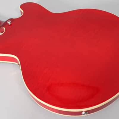 2018 Heritage H-535 Trans Red Semi-Hollow w/OHSC image 9