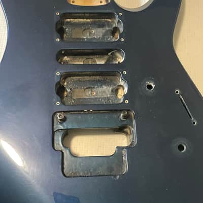 1990's Japan Jackson JDR-94 Concept Dinky Blue Guitar Body Floyd Ready image 6