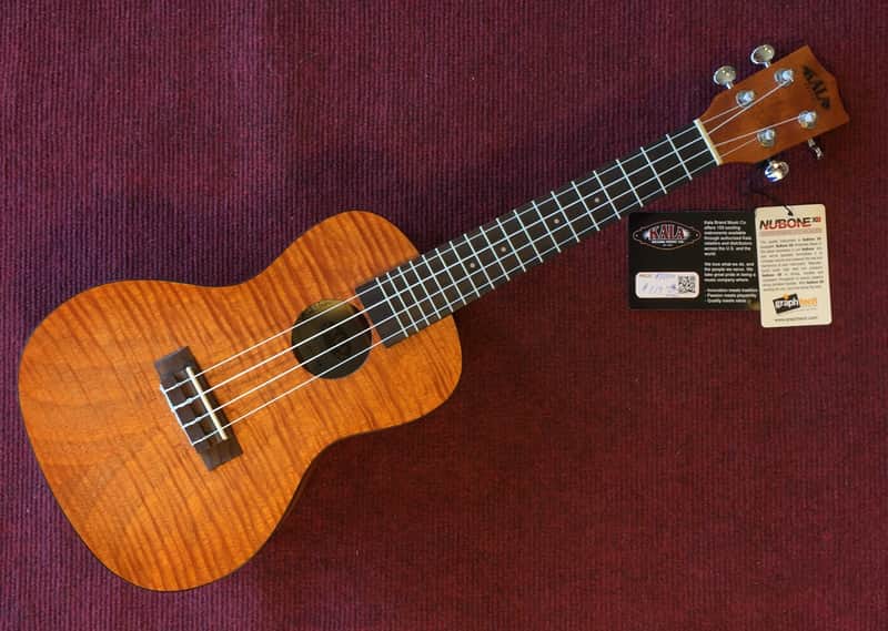 Kala KA-CEM Exotic Mahogany Series Concert Ukulele image 1
