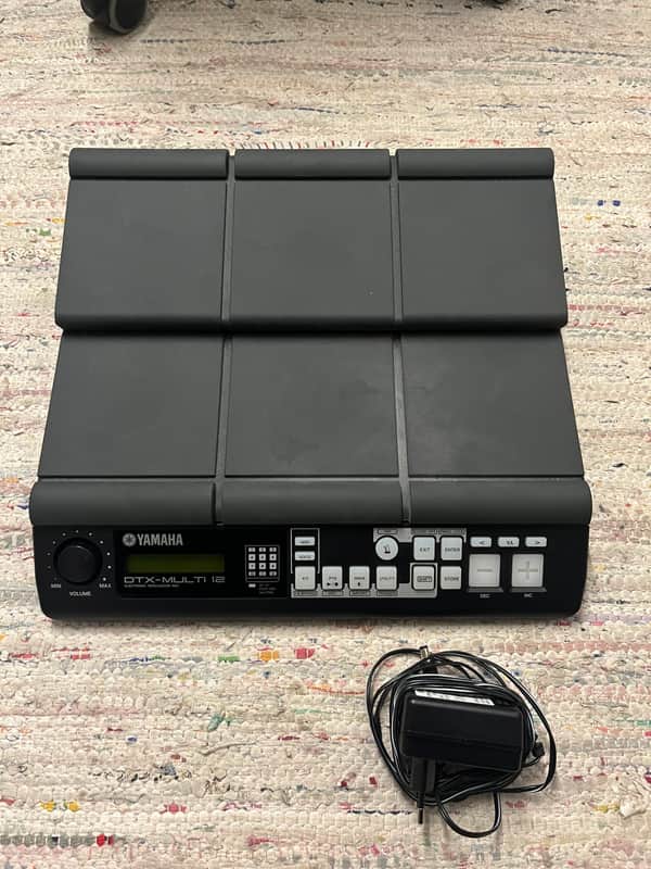 Yamaha DTX-Multi 12 Electronic Percussion Pad 2009 - Present - Black image 1