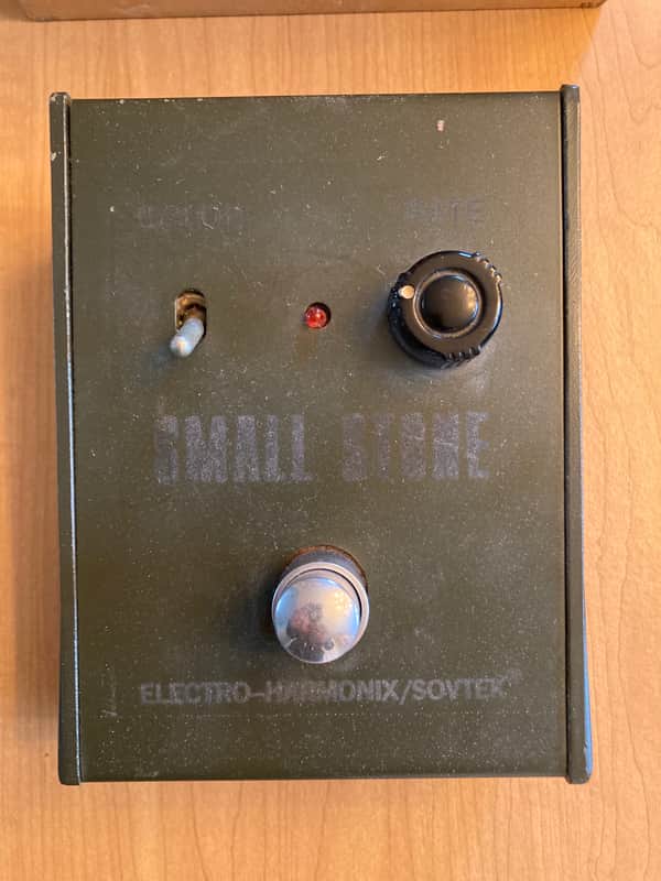 Electro-Harmonix Sovtek Small Stone Dark green image 1