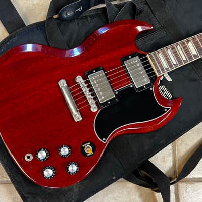 2021 Gibson USA Standard '61 SG Vintage Cherry with case image 1
