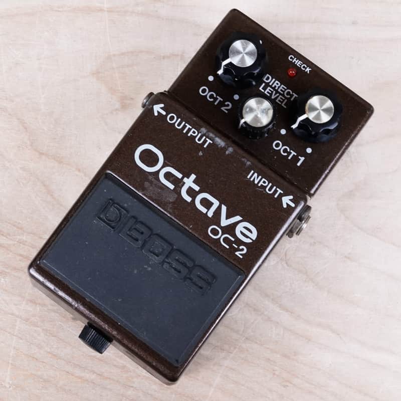 Boss OC-2 Octave (Black Label) 1993 Brown MIT ACA image 1
