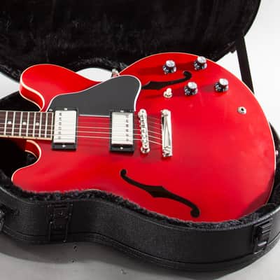 2024 Gibson ES-335 Satin Cherry OHSC Excellent 9.5/10 Rosewood Board 7lb 10oz image 1