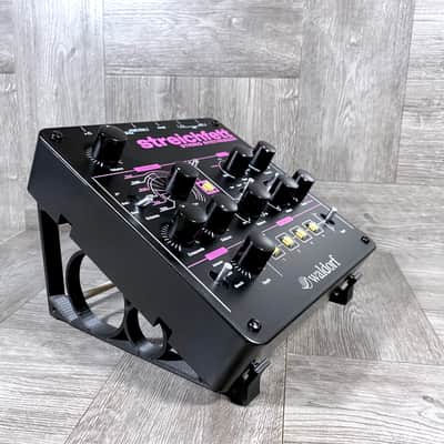30º Angle Stand for Waldorf Streichfett / Rocket / 2-Pole Desktop Modules - color BLACK - by KZcraftworks - USA