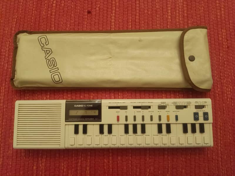 Casio VL-1 VL-Tone 29-Key Synthesizer Keyboard 1979 - 1984 - White image 1