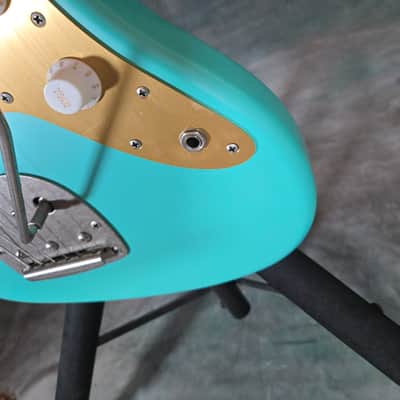 Squier 40th Anniversary Vintage Edition Jazzmaster 2022 - Present - Satin Sea Foam Green image 4
