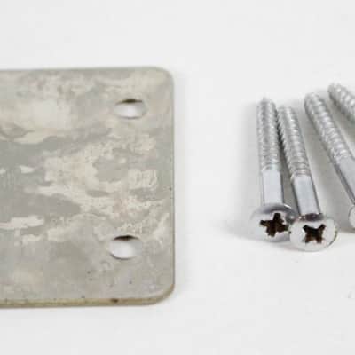 1974 Vintage Gibson L6-S/S-1 Midnight Special Neck Plate w/Original Screws 1970s USA image 4