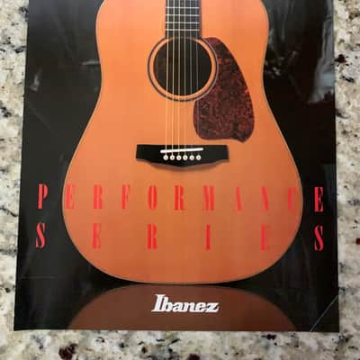 Ibanez Performance Series Acoustic Brochure 1986 image 1