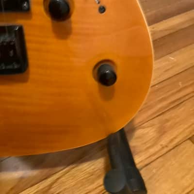 Teton TRS20NT 2013 Semi-Hollow Body Flamed Maple Top Electric Guitar image 8