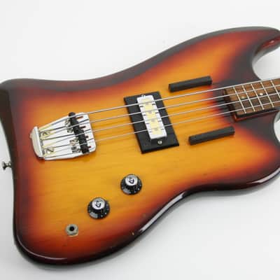 1966 Guild Jet-Star Bass Sunburst image 2