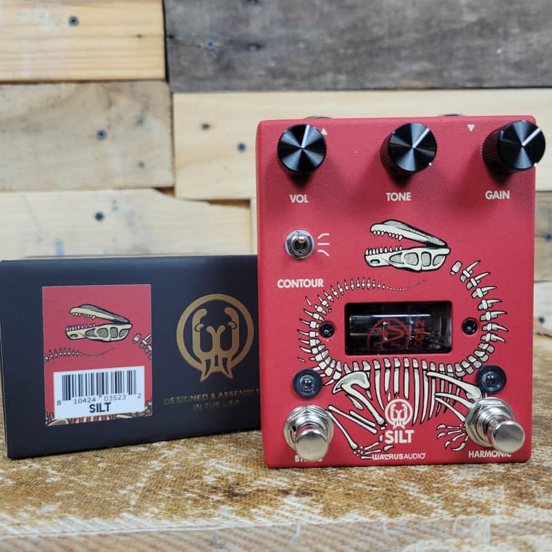Walrus Audio SILT Harmonic Tube Fuzz Pedal - Red - Like new - STL with box image 1