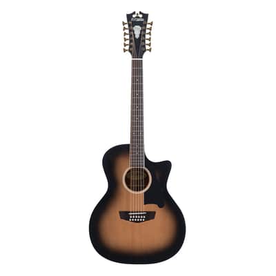 D'Angelico Premier Fulton 12-String A/E Guitar - Aged Burst - B-Stock image 2