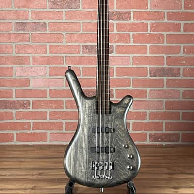 Warwick Pro Series Corvette Standard Electric Bass Guitar - Nirvana Black image 1