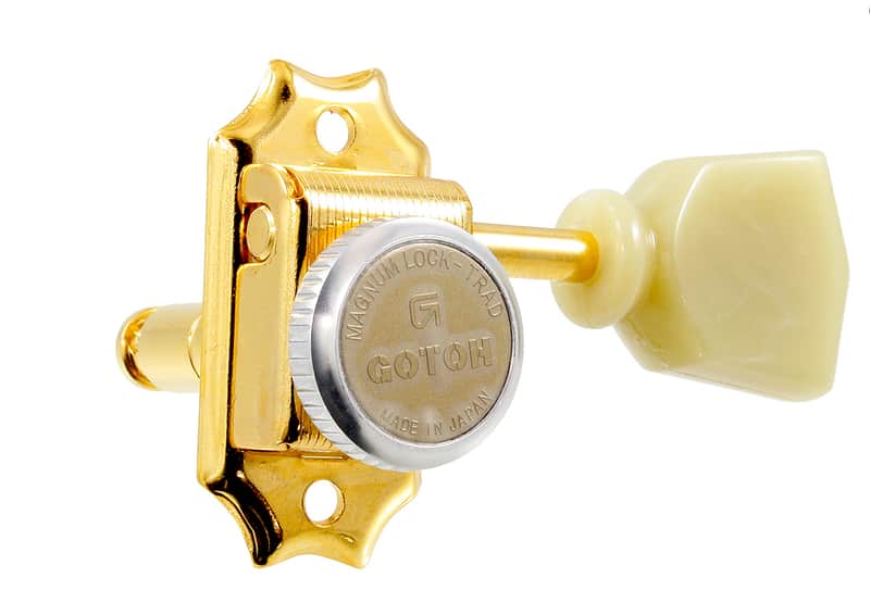 Gotoh Gold SD90 MG-T 3×3 Locking Tuners TK-0736-002 image 1