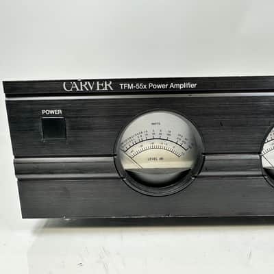 Rare Carver TFM-55X THX Stereo Power Amplifier 380wpc image 4