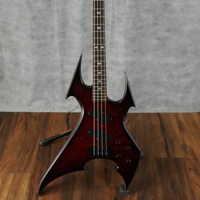 B.C.Rich Beast Bass Trans Red (S/N:A080381496) [01/17] image 2