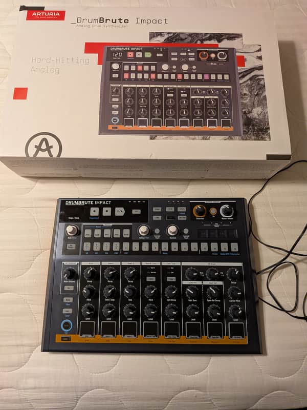 Arturia DrumBrute Impact 2018 - 2021 - Black image 1