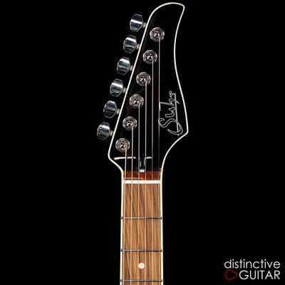 Suhr Custom Classic T Black Double Bound - Dual P90 Pups image 4