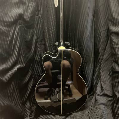 Harley Benton B-30 FL (Fretless)  Bass Black image 5