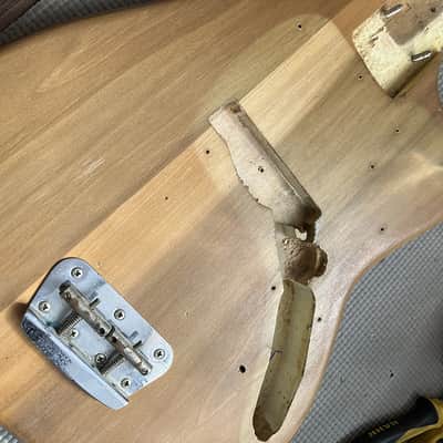 Fender Musicmaster Bass 1971 - Natural (Refinished) image 21