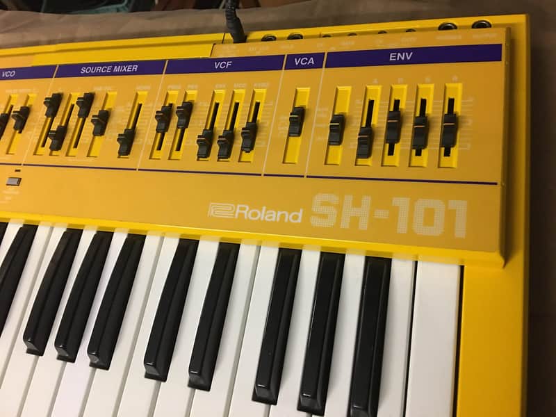 Custom yellow Sh-101 fully restored with midi ! image 1