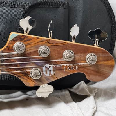 Maruszczyk Custom Jake TB 5p tb5p Thunderbird 5-string Bass with COA + Gig Bag 2025 - Living Color image 7