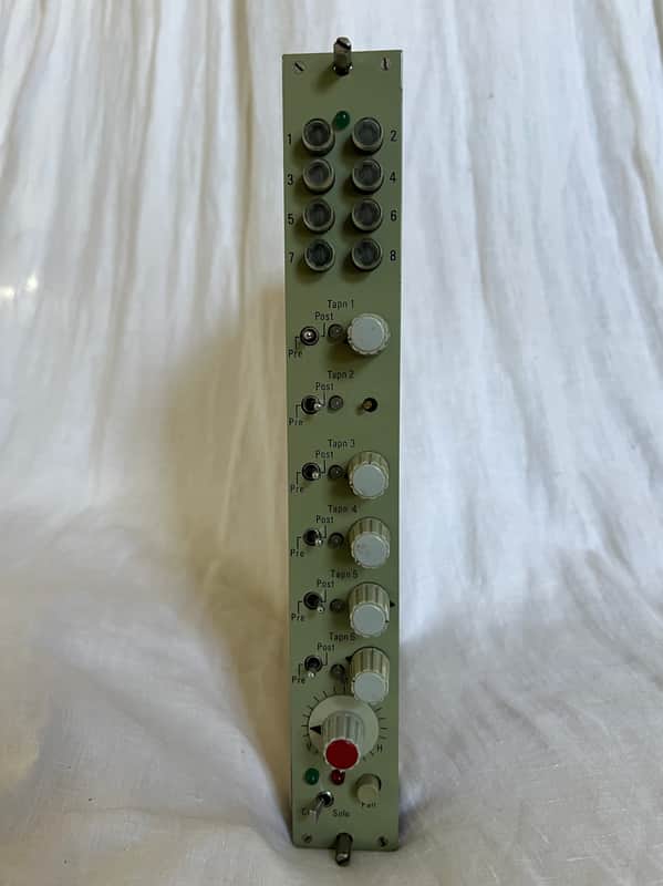 Vintage Helios Console Module | Decca Green | Original HELIOS 538 Cards | Early 1970s image 1