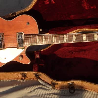Immagine Gretsch ROUNDUP 6130 1955 - Orange "G" brand & All Western features Cactus & Cowboy Leather bound body - 22