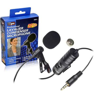 Zoom H1essential 2-Track 32-Bit Float Portable Audio Recorder + Vipro Professional Lavalier Condenser Microphone image 10