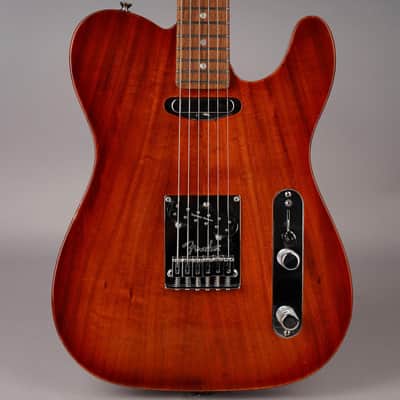Fender American Select Carved Top Koa Telecaster 2012 - Sienna Edge Burst image 1