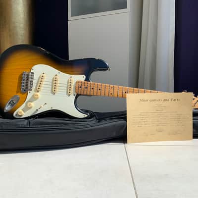 2021 Haar Guitars Traditional S - Aged 2-Tone Sunburst | Custom Relic Stratocaster image 24