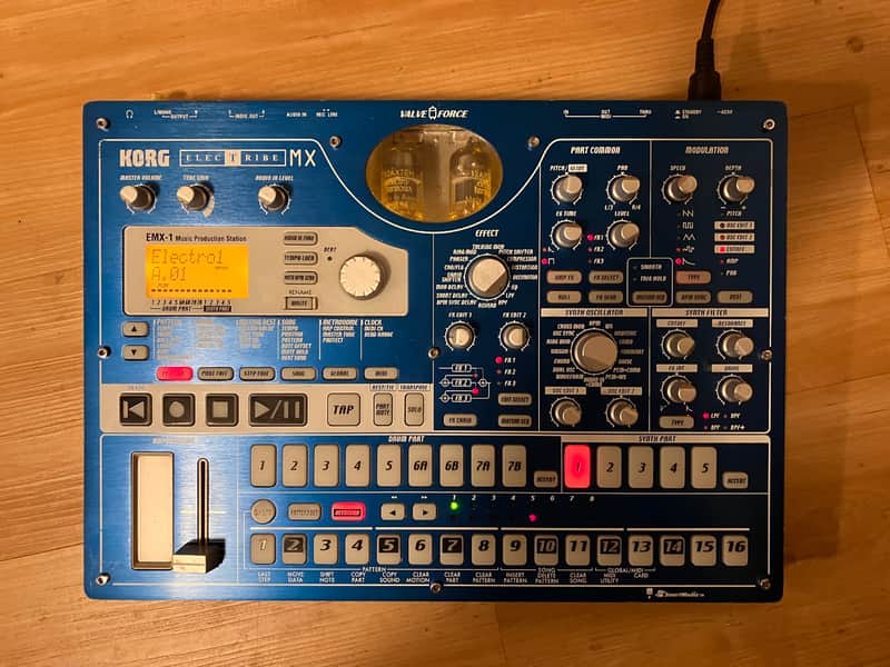 Korg Electribe EMX-1 Blue 2000s | Reverb