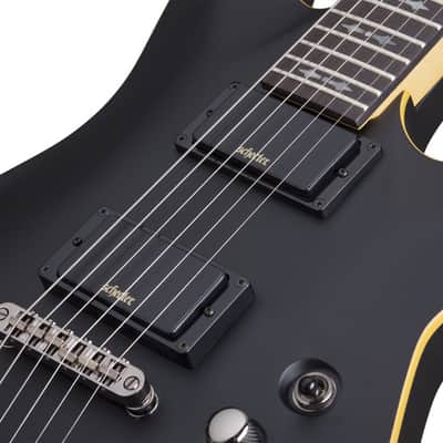 Schecter Demon-6 - Aged Black Satin (3660) image 9