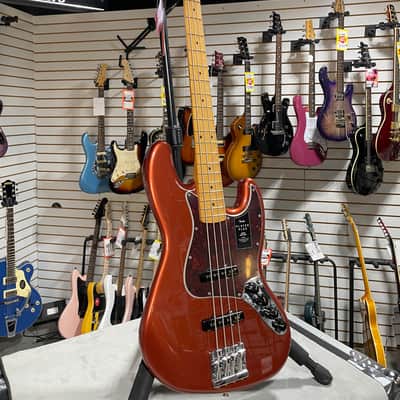 Fender Player Plus Active Jazz Bass - Aged Candy Apple Red w/Gig Bag & PLEK*D #231 image 4