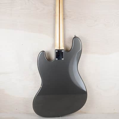 Fender AJB-58 Aerodyne Jazz Bass CIJ 2004 Dolphin Gray DiMarzio PJ PUs Japan w/ Bag image 3