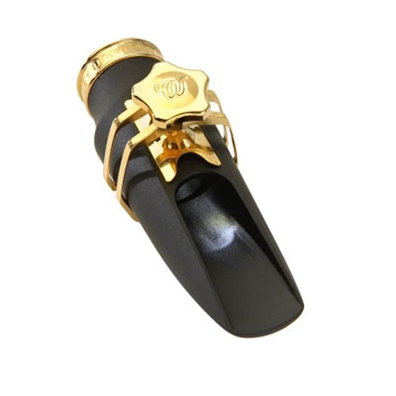 Theo Wanne Gaia Alto Sax Hard Rubber Mouthpiece-Gaia Hard Rubber 8 - (0.086) Tip image 1