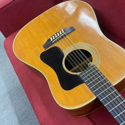 Guild G-312 12-String Acoustic Guitar 1975 - Natural image 7