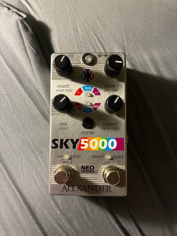 Alexander Pedals Sky 5000 Neo Series Delay | Reverb