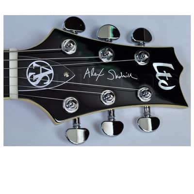 ESP LTD Alex Skolnick AS-1 FM Lemon Burst Signature Electric Guitar image 19